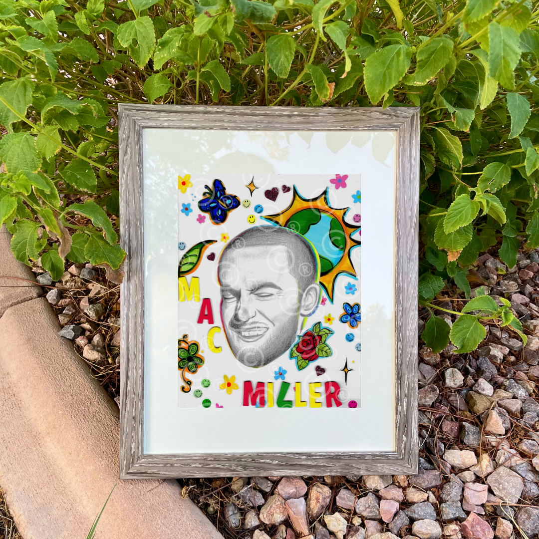 "Mac Miller" Drawing. 1 of 1 - Original