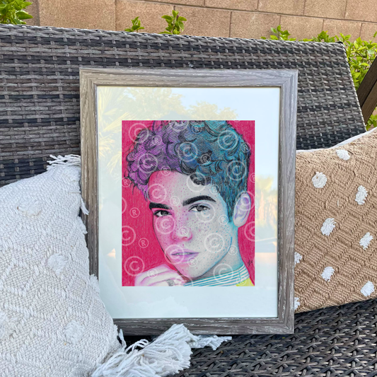 "Cameron Boyce" Drawing. 1 of 1 - Original