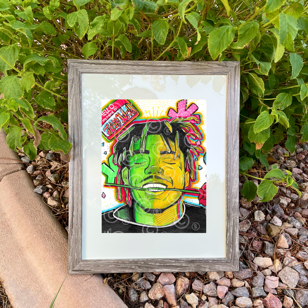 "Juicewrld" Drawing No. 2 - Original