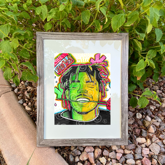 "Juicewrld" Drawing No. 2 - Original