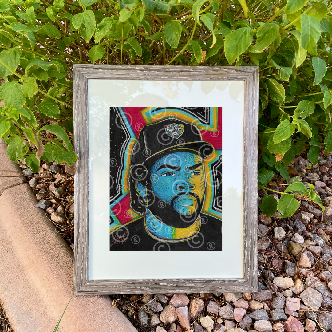 "Ice Cube" Drawing. 1 of 1 - Original