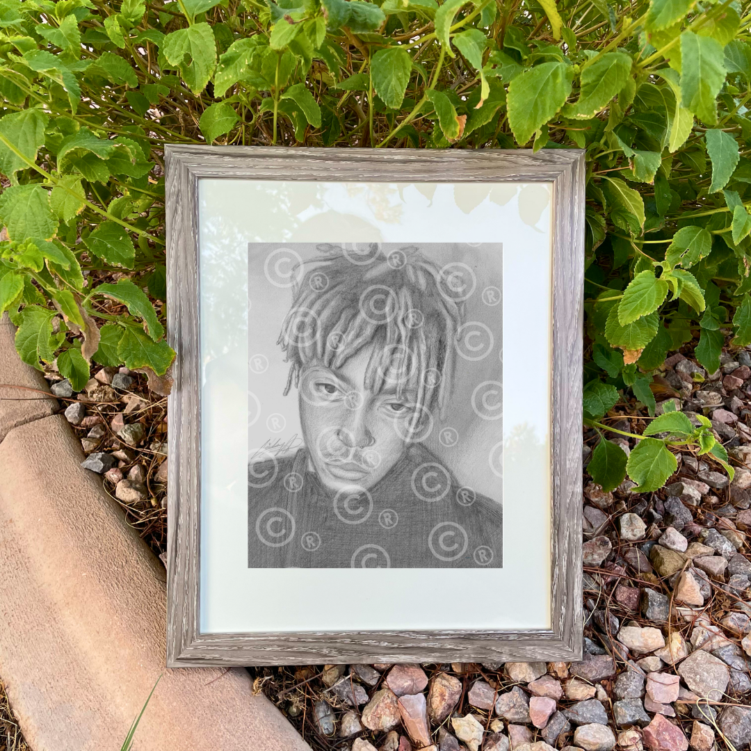 "Juicewrld" Drawing No. 5 - Original